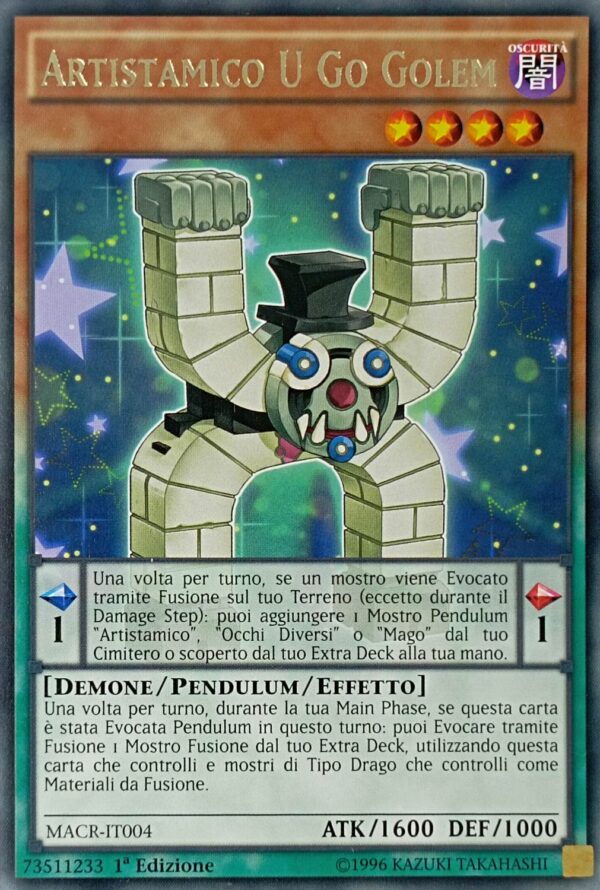 Artistamico U Go Golem - Rara - Crisi Massima - MACR-IT004 - Italiano - Nuovo