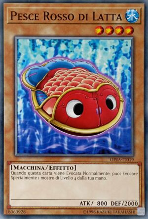 Pesce Rosso di Latta - Comune - Pacote de Torneo Otsbuste da Torneo Ots 5 - OP05-IT019 - Italiano - Nuovo