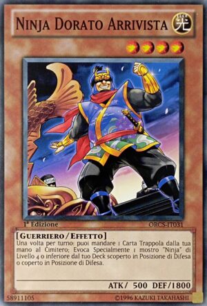 Ninja Dorato Arrivista - Comune - Ordine del Chaos - ORCS-IT031 - Italiano - Nuovo