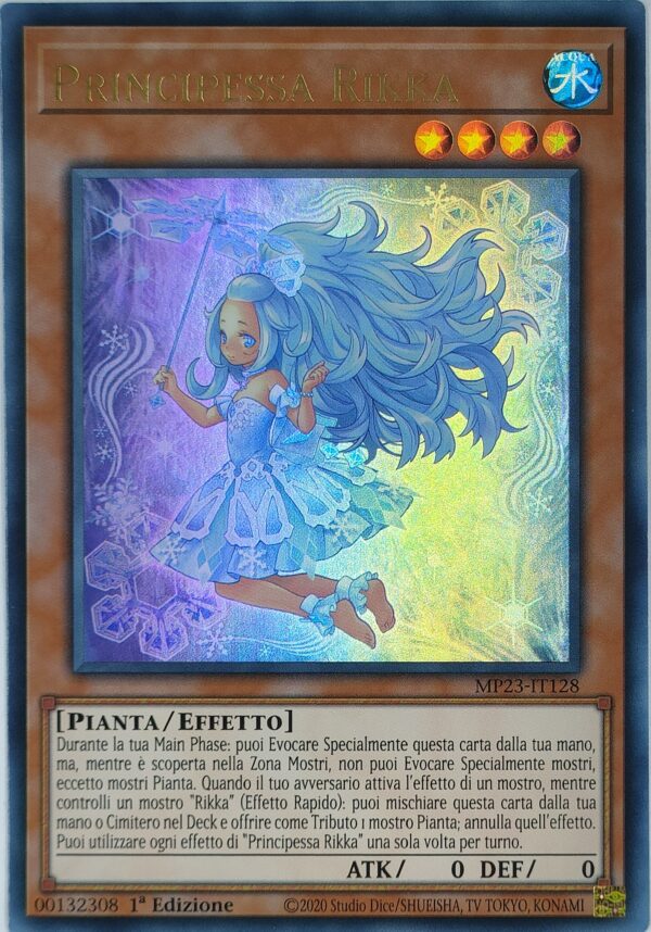 Principessa Rikka - Ultra Rara - Tin 25° Anniversario: Eroi Duellanti - MP23-IT128 - Italiano - Nuovo