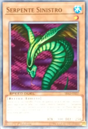 Serpente Sinistro - Comune - Speed Duel: Creature degli Abissi - SBAD-IT037 - Italiano - Nuovo