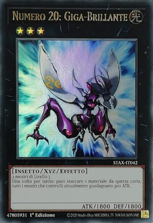 Numero 20: Giga-Brillante - Ultra Rara - Starter Set per 2 Giocatori - STAS-X042 - Italiano - Nuovo