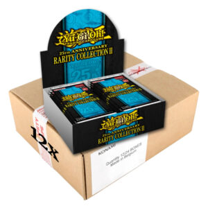 Case 12x Box 24 Buste – Yu-Gi-Oh! Collezione Rarità 2 – Rarity Collection 2 – 25° Anniversario – 1 Edizione – Italiano - Italiano pre