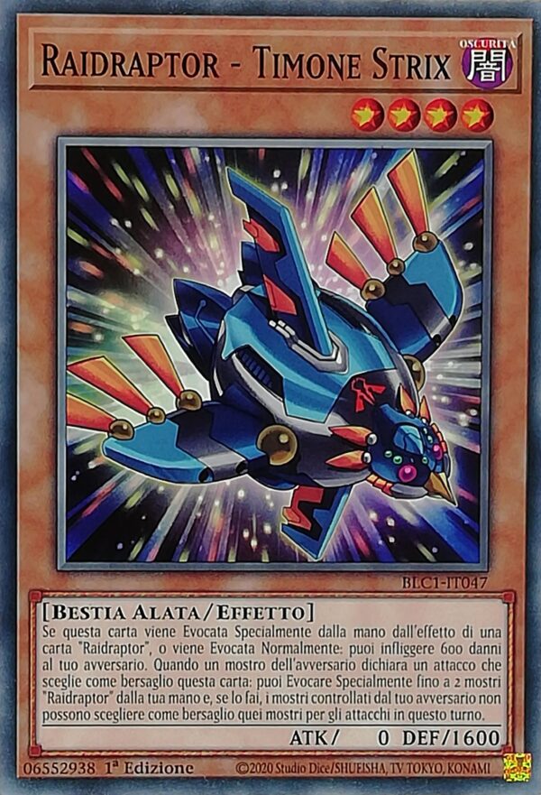 Raidraptor - Timone Strix - Comune - Battaglie della Leggenda: Capitolo 1 - BLC1-IT047 - Italiano - Nuovo