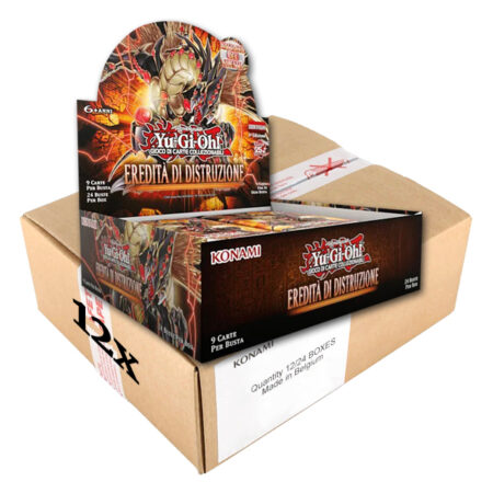 Case 12x Box Yu-Gi-Oh! Eredità di Distruzione - Legacy of Destruction - 24 Buste - Prima Edizione