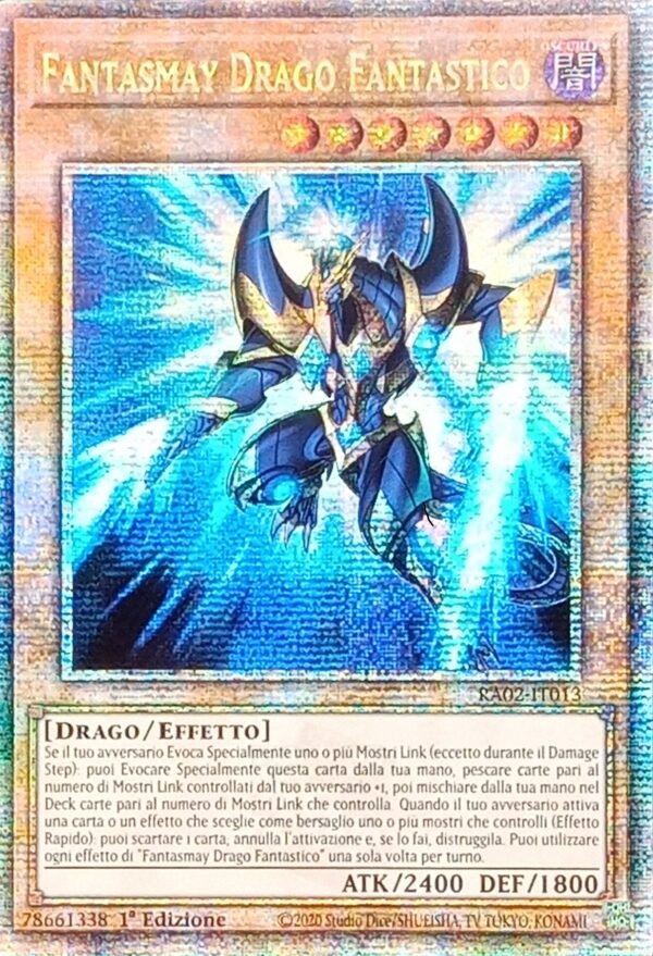 Fantasmay Drago Fantastico - Rara Segreta Quarto di Secolo - Collezione Rarità 25° Anniversario II (2) - RA02-IT013 - Italiano - Nuovo