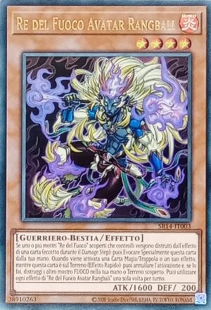 Re del Fuoco Avatar Rangbali - Ultra Rara - Structure Deck: I Re del Fuoco - SR14-IT003 - Italiano - Nuovo