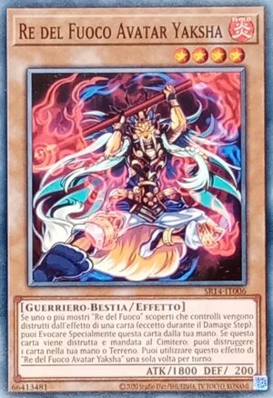 Re del Fuoco Avatar Yaksha - Comune - Structure Deck: I Re del Fuoco - SR14-IT006 - Italiano - Nuovo