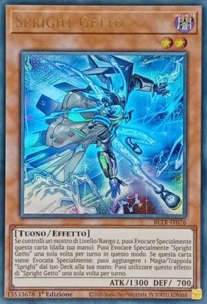 Spright Getto - Ultra Rara - Battaglie della Leggenda: Vendetta Terminale - BLTR-IT076 - Italiano - Nuovo