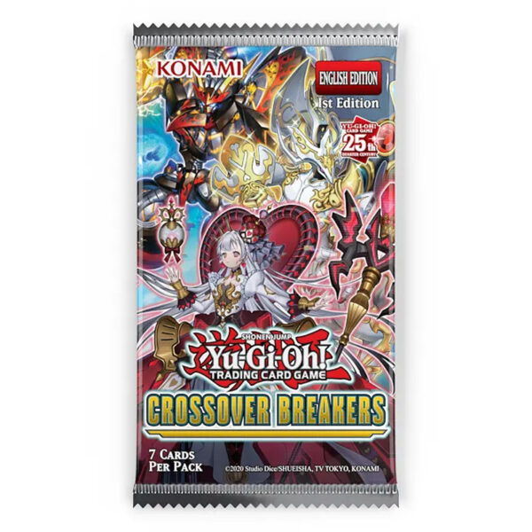 Busta Singola - 7 Carte per Bustina - Yu-Gi-Oh! Crossover Breakers - 1a Edizione - Italiano