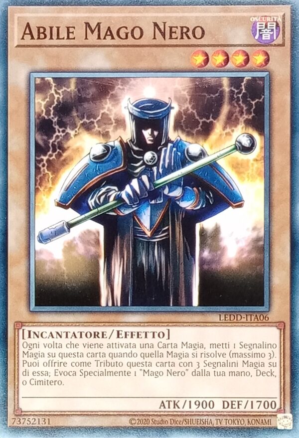 Abile Mago Nero - Comune - I Deck Drago Leggendario - LEDD-ITA06 - Italiano - Nuovo