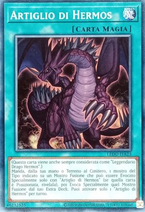 Artiglio di Hermos - Comune - I Deck Drago Leggendario - LEDD-ITA23 - Italiano - Nuovo