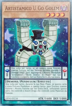 Artistamico U Go Golem - Comune - I Deck Drago Leggendario - LEDD-ITC10 - Italiano - Nuovo