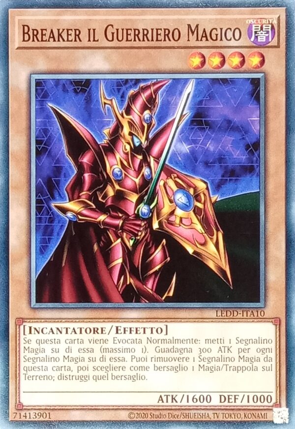 Breaker il Guerriero Magico - Comune - I Deck Drago Leggendario - LEDD-ITA10 - Italiano - Nuovo