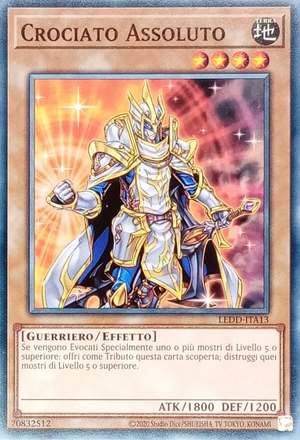 Crociato Assoluto - Comune - I Deck Drago Leggendario - LEDD-ITA13 - Italiano - Nuovo