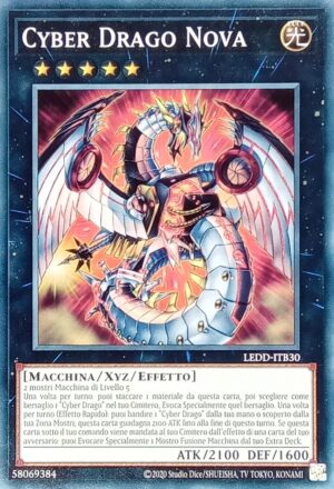 Cyber Drago Nova - Comune - I Deck Drago Leggendario - LEDD-ITB30 - Italiano - Nuovo