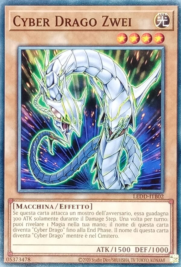 Cyber Drago Zwei - Comune - I Deck Drago Leggendario - LEDD-ITB02 - Italiano - Nuovo