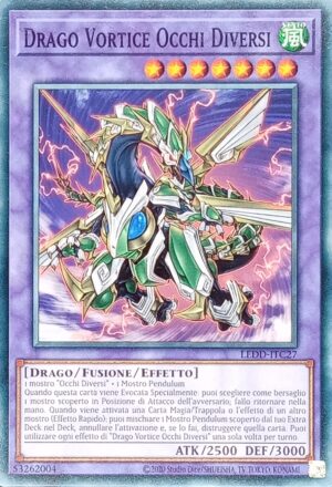 Drago Vortice Occhi Diversi - Comune - I Deck Drago Leggendario - LEDD-ITC27 - Italiano - Nuovo