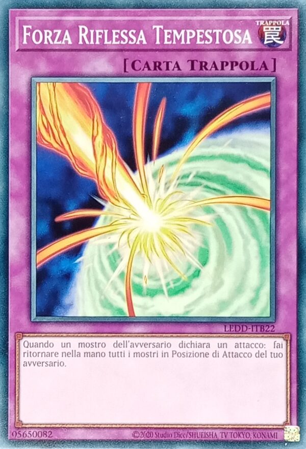 Forza Riflessa Tempestosa - Comune - I Deck Drago Leggendario - LEDD-ITB22 - Italiano - Nuovo