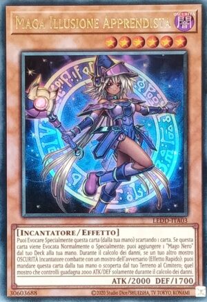 Maga Illusione Apprendista - Rara - I Deck Drago Leggendario - LEDD-ITA03 - Italiano - Nuovo