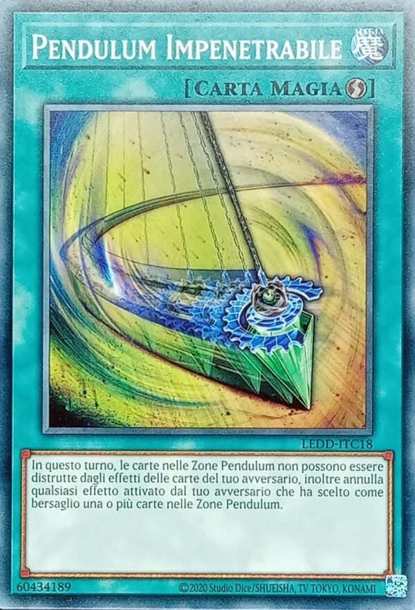 Pendulum Impenetrabile - Comune - I Deck Drago Leggendario - LEDD-ITC18 - Italiano - Nuovo