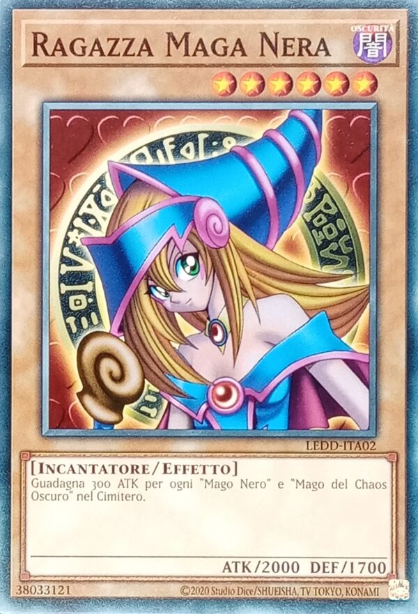 Ragazza Maga Nera - Comune - I Deck Drago Leggendario - LEDD-ITA02 - Italiano - Nuovo