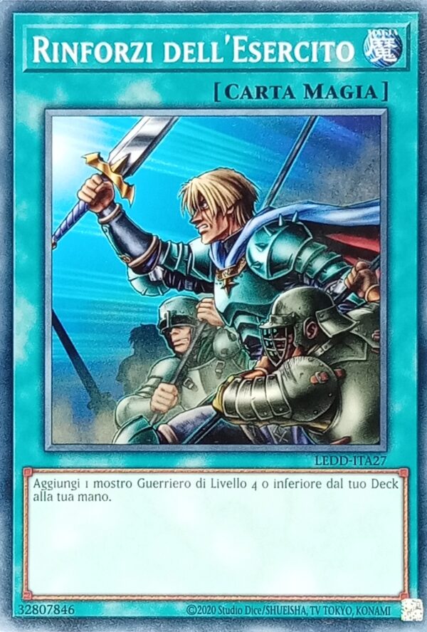 Rinforzi dell'Esercito - Comune - I Deck Drago Leggendario - LEDD-ITA27 - Italiano - Nuovo